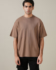 MEN OVERSIZED DOUBLE KNIT T-SHIRT