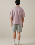 MEN OVERSIZED DOUBLE KNIT T-SHIRT