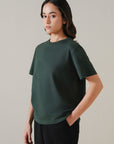 BOXY T-SHIRT CREW SUPIMA COTTON