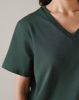  T-SHIRT V-NECK SUPIMA COTTON