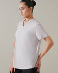 WOMEN ACTIVE V-NECK
