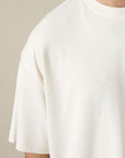 MEN OVERSIZED DOUBLE KNIT T-SHIRT
