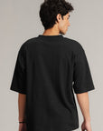 MEN OVERSIZED-DOUBLE KNIT T-SHIRT