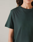 BOXY T-SHIRT CREW SUPIMA COTTON
