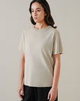 BOXY T-SHIRT CREW SUPIMA COTTON