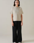OVERSIZED T-SHIRT CREW SUPIMA COTTON