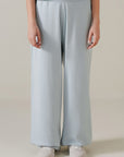 MOVE WIDE TROUSERS-DOUBLE KNIT