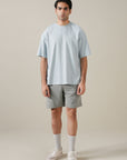 MEN OVERSIZED DOUBLE KNIT T-SHIRT