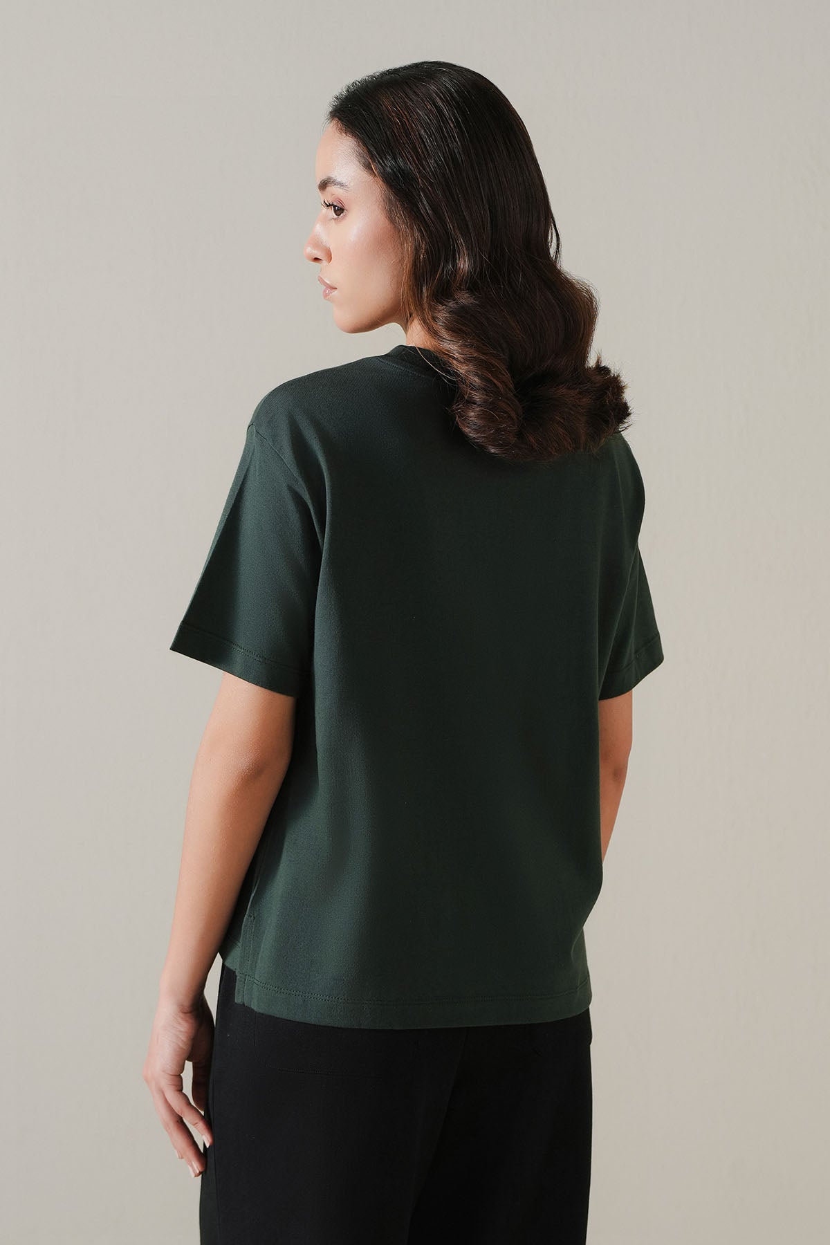 OVERSIZED T-SHIRT CREW SUPIMA