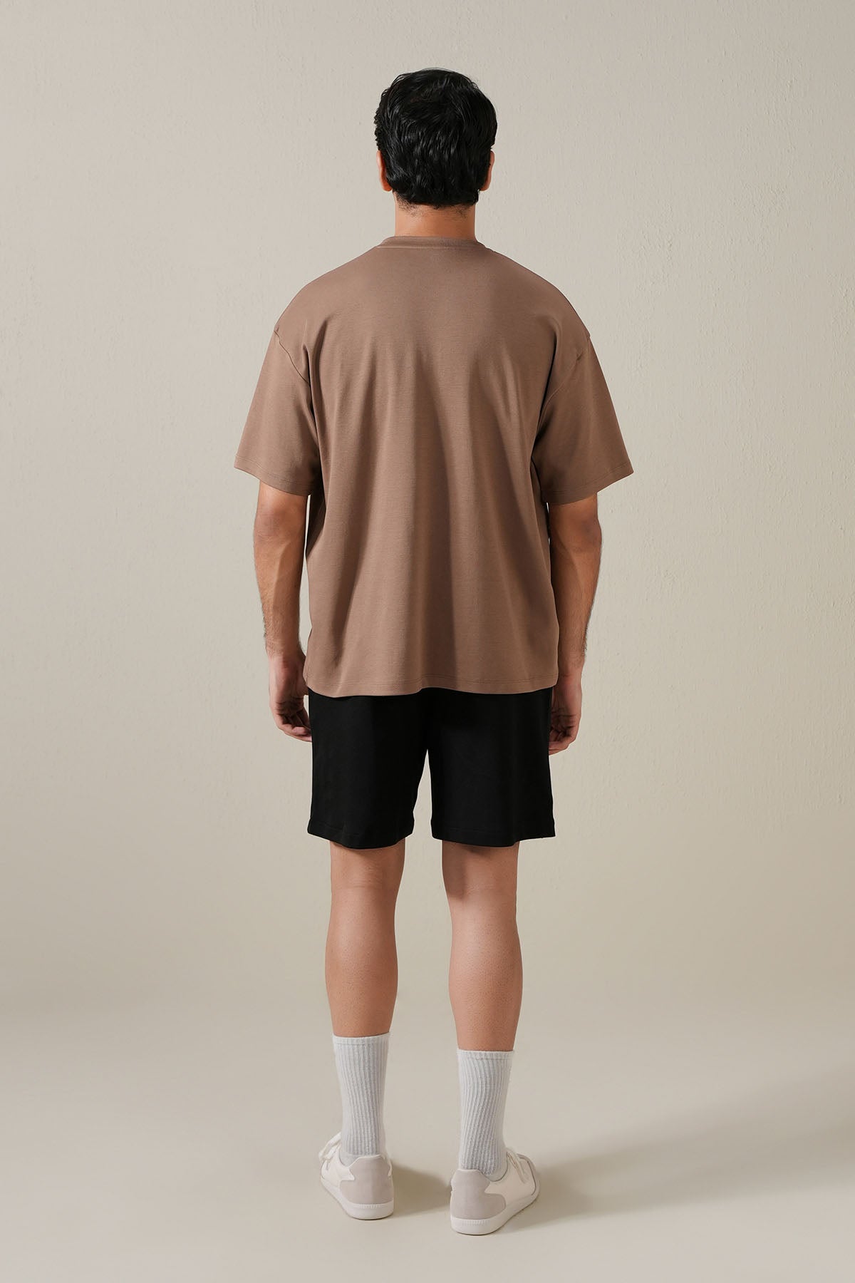 MEN OVERSIZED DOUBLE KNIT T-SHIRT