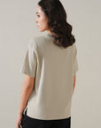 OVERSIZED T-SHIRT CREW SUPIMA COTTON