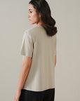  T-SHIRT V-NECK SUPIMA COTTON