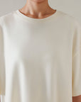 OVERSIZED - DOUBLE KNIT T-SHIRT