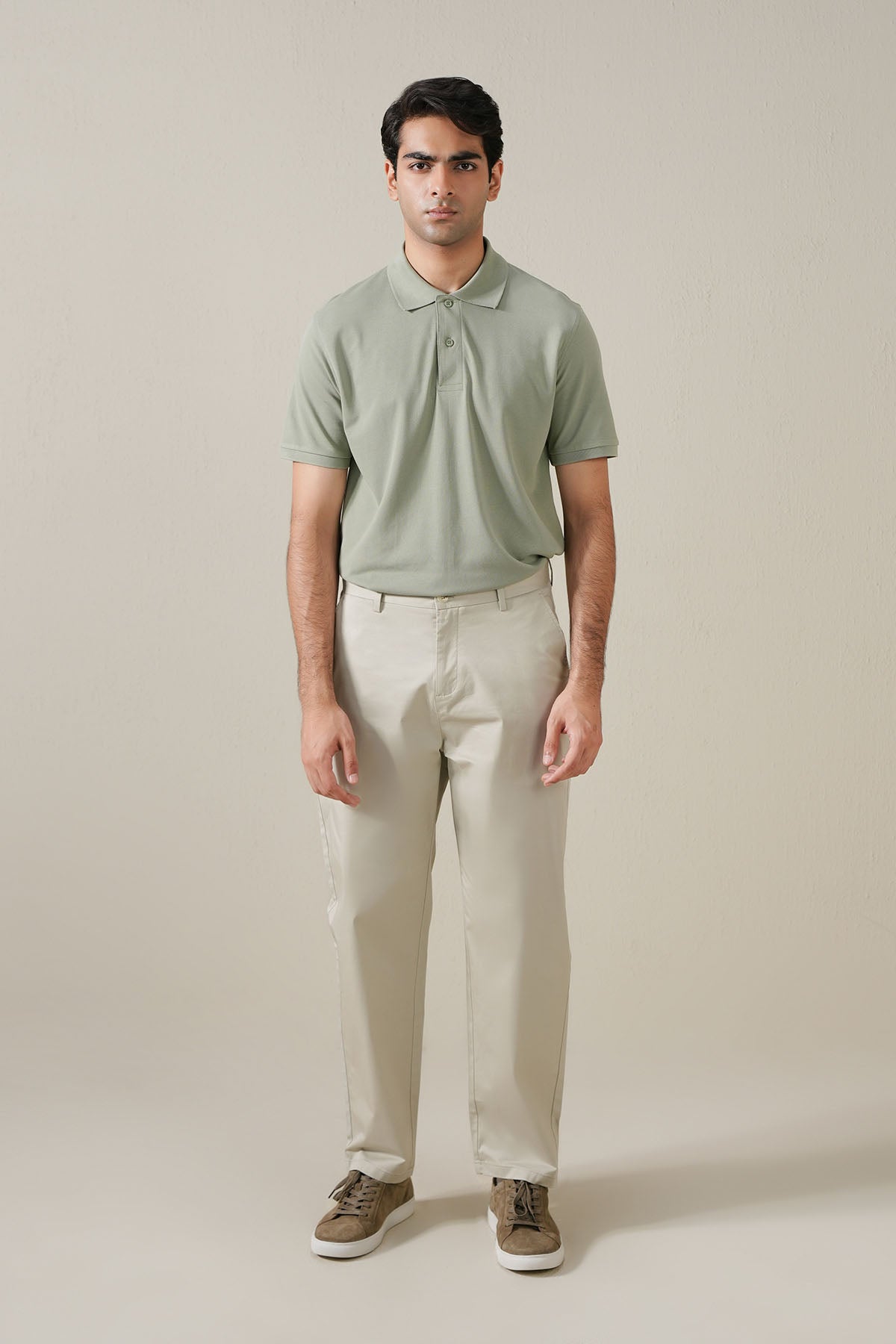 STRAIGHT FIT CHINOS PANTS