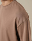 MEN OVERSIZED DOUBLE KNIT T-SHIRT