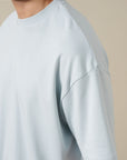 MEN OVERSIZED DOUBLE KNIT T-SHIRT