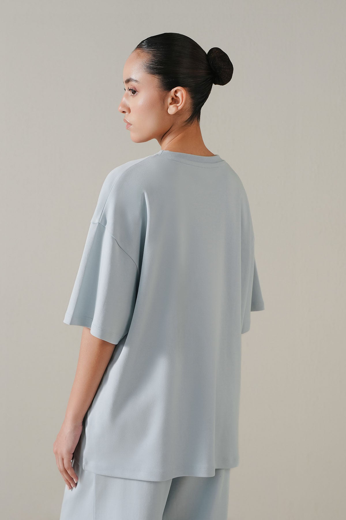 OVERSIZED - DOUBLE KNIT T-SHIRT