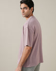MEN OVERSIZED DOUBLE KNIT T-SHIRT