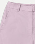 WIDE-LEG TWILL TROUSERS