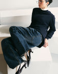 LONG SWEATSHIRT - PIMA TERY