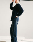 LONG SWEATSHIRT - PIMA TERY