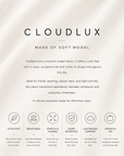 WIDE LEG RELAXED PANTS CLOUDLUX
