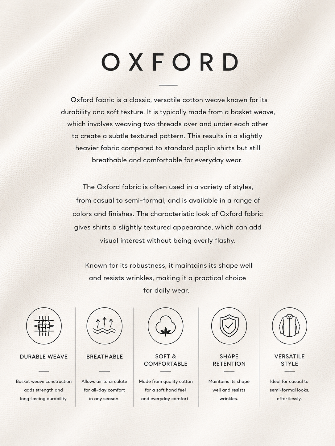 OXFORD CLASSIC SHIRT