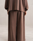 WIDE LEG RELAXED PANTS CLOUDLUX