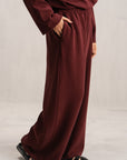 WIDE LEG RELAXED PANTS CLOUDLUX