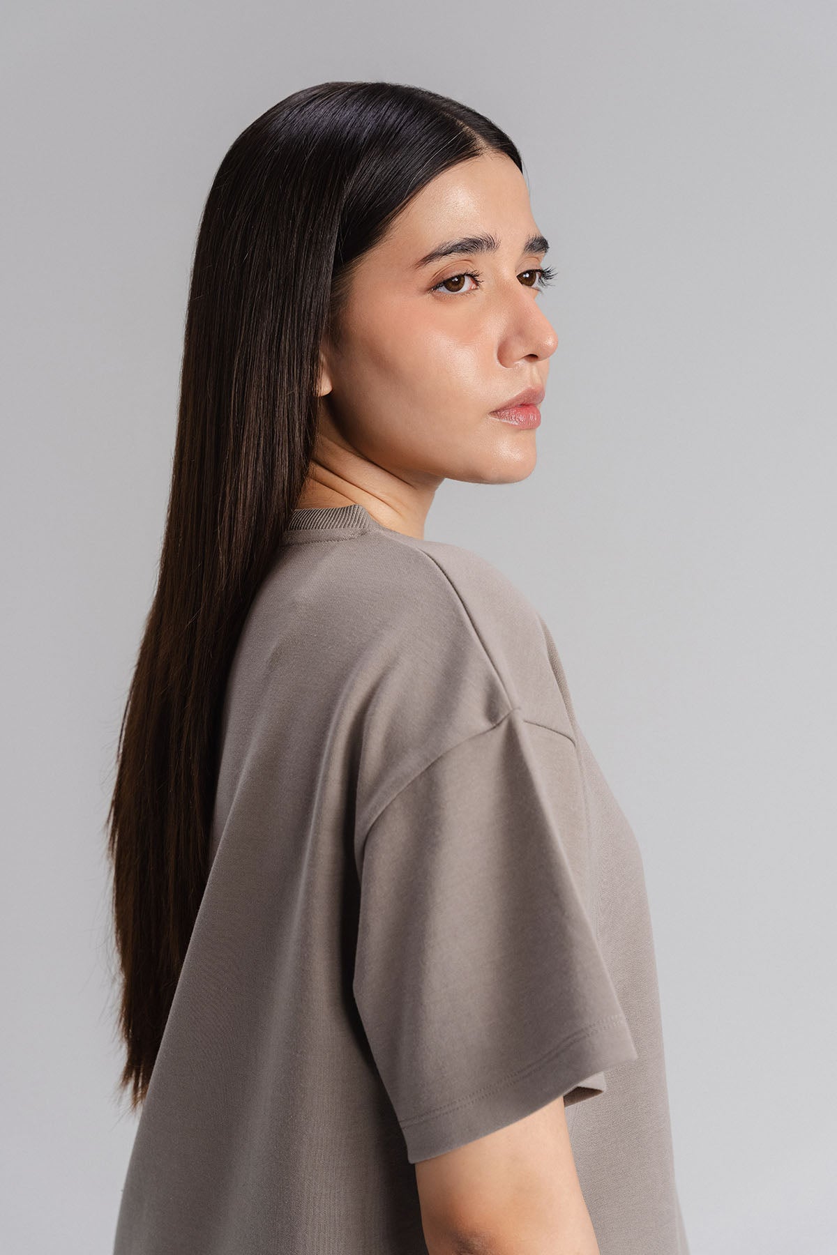 OVERSIZED - DOUBLE KNIT T-SHIRT