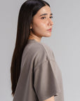 OVERSIZED - DOUBLE KNIT T-SHIRT