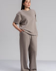 OVERSIZED - DOUBLE KNIT T-SHIRT