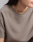 OVERSIZED - DOUBLE KNIT T-SHIRT