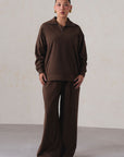 OVERSIZED ZIPPER-CLOUD FLEECE