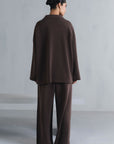 PLEATED WIDE TROUSER CLOUDLUX