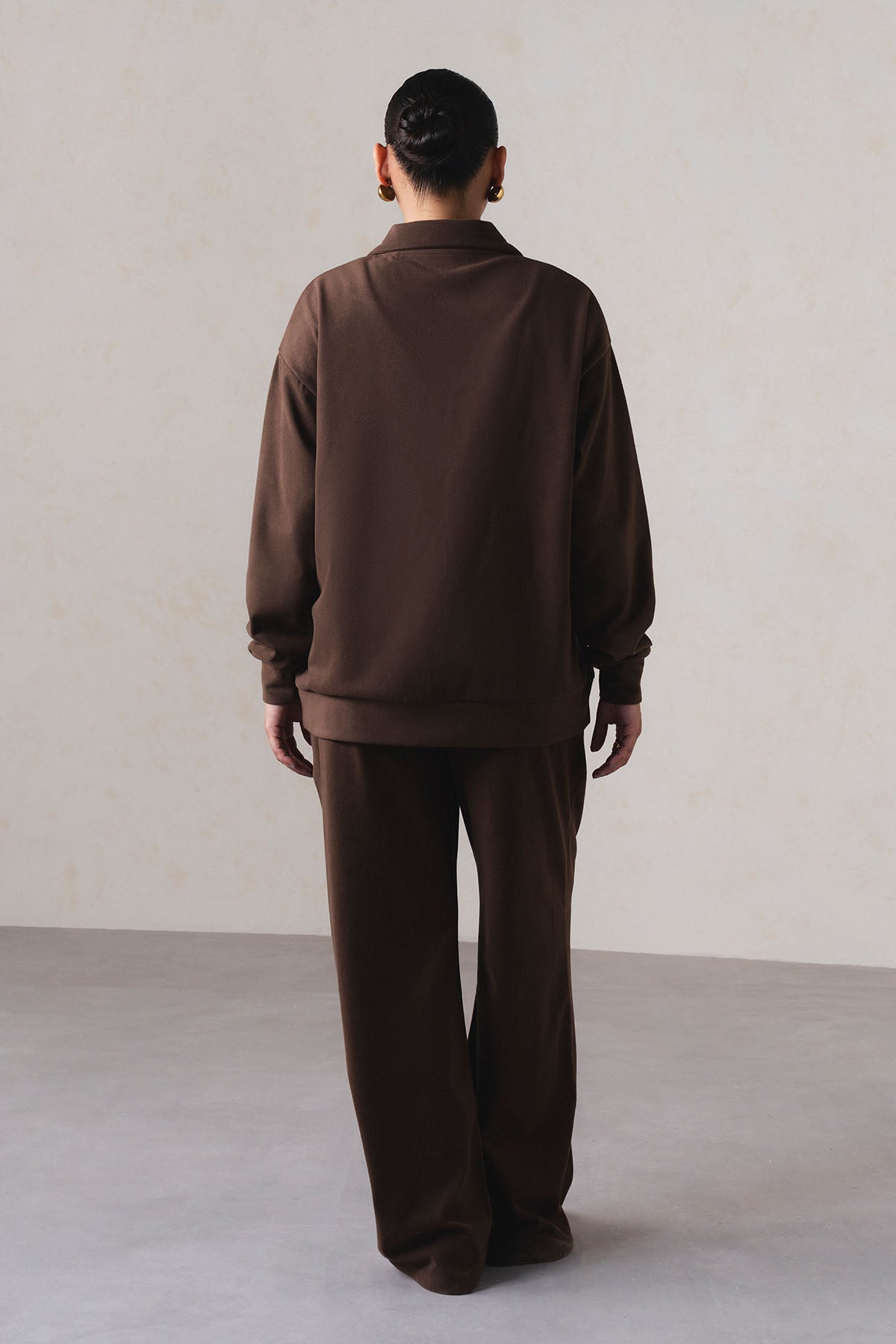 OVERSIZED ZIPPER-CLOUD FLEECE