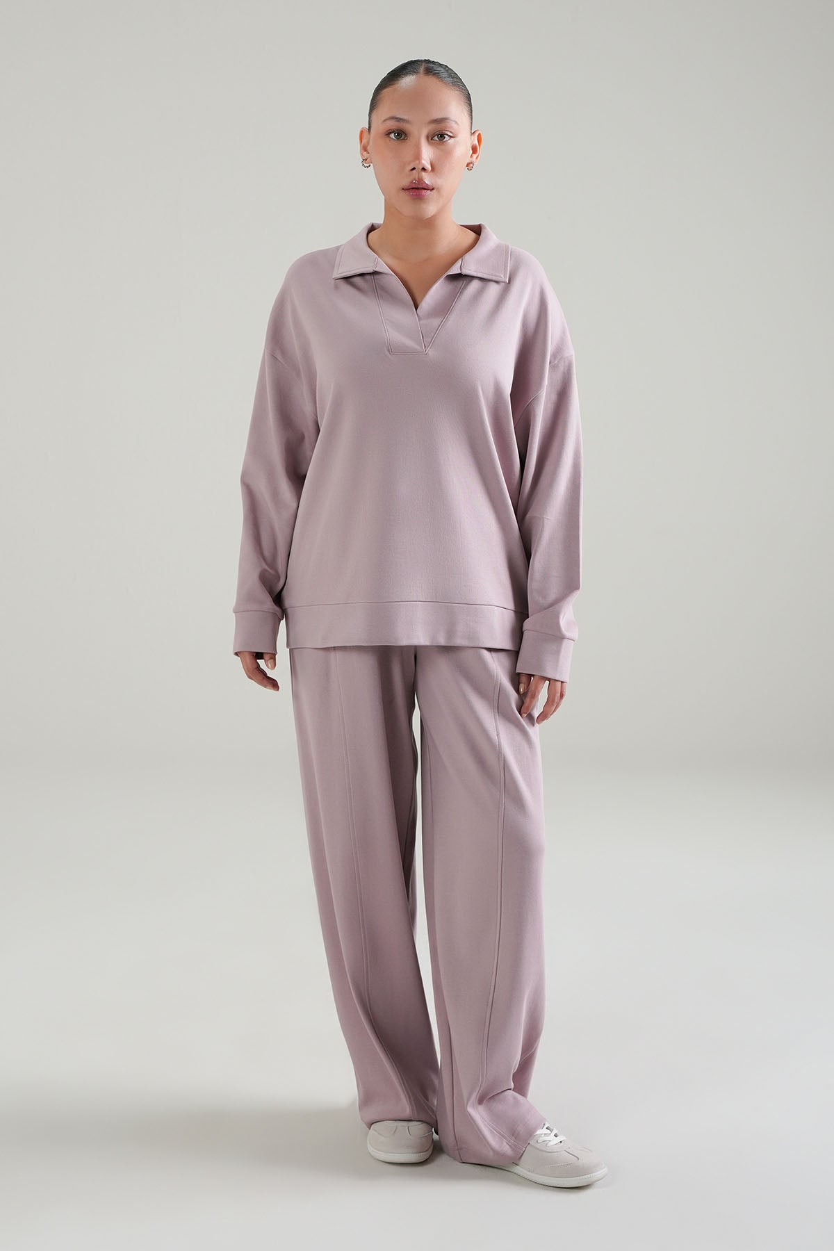 ELASTICATED LOUNGE PANT-DOUBLE KNIT