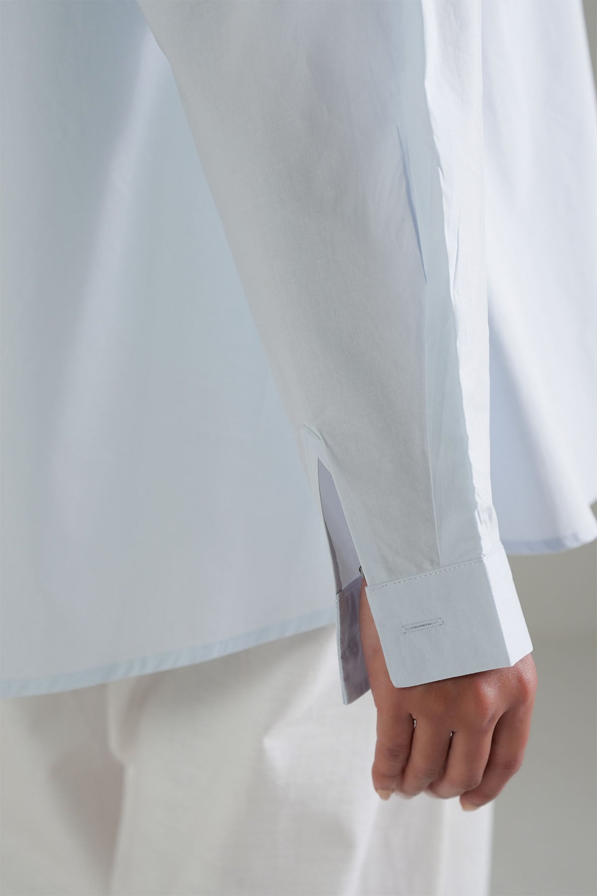 MODAL BLEND COLLAR SHIRT