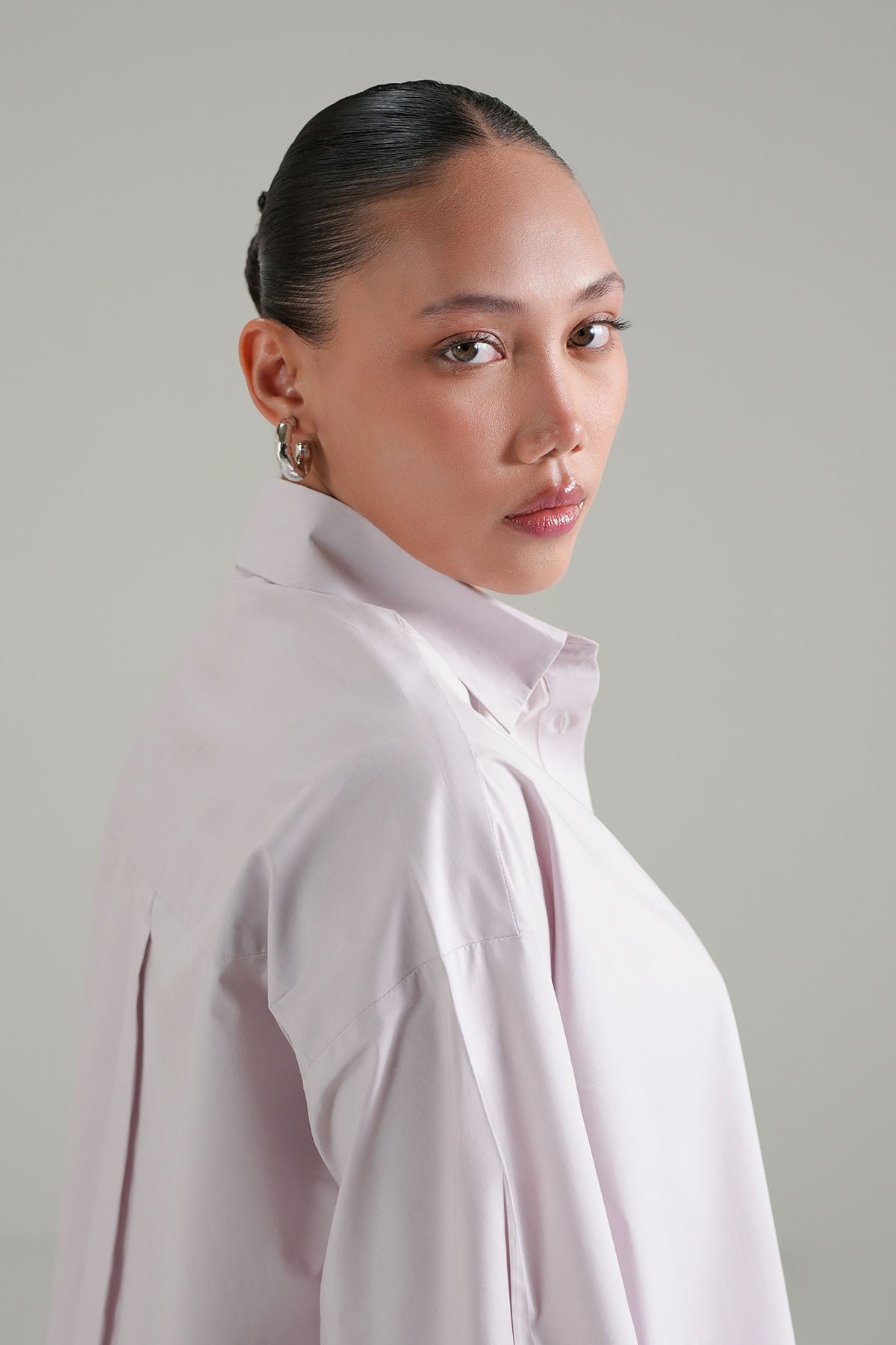 MODAL BLEND COLLAR SHIRT