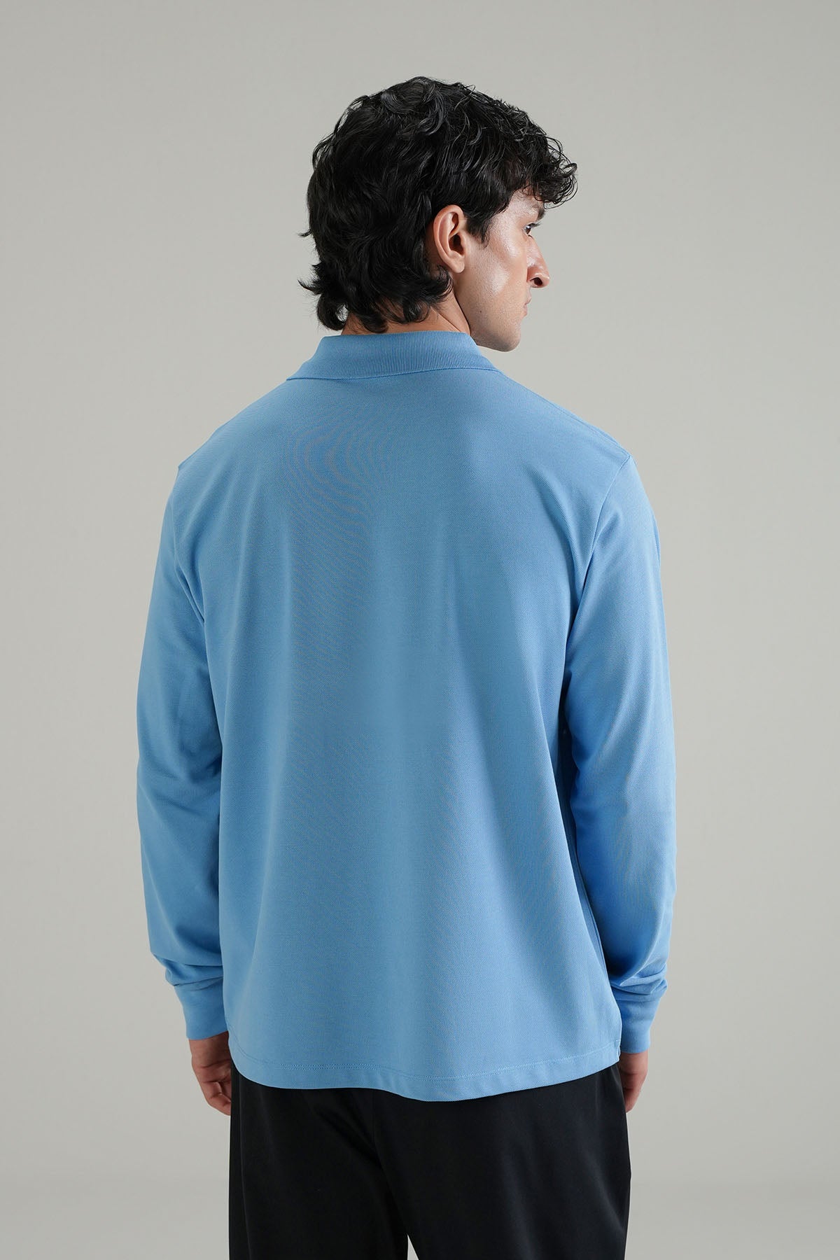 FULL SLEEVE SUPIMA POLO T-SHIRT