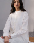 EMBROIDED POPLIN SHIRT