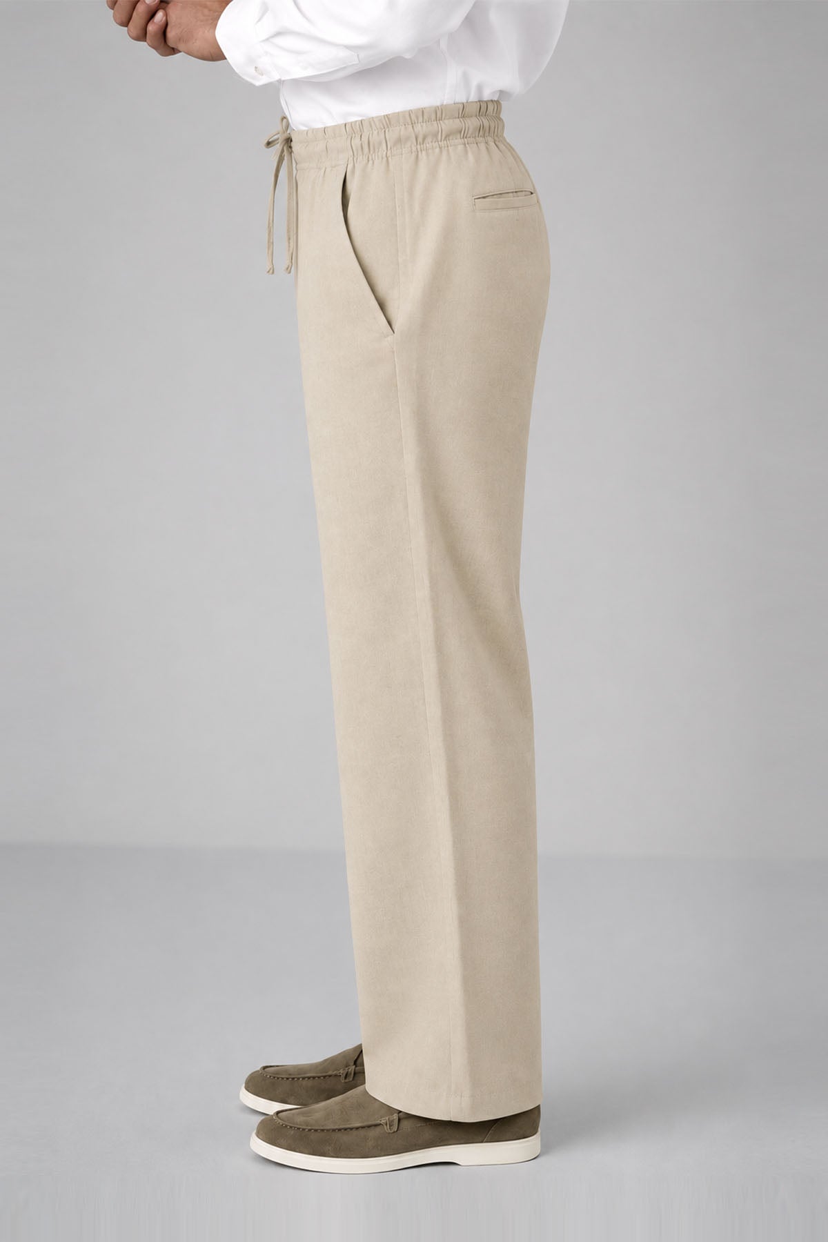 RELAXED PANTS- 100% LINEN
