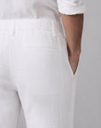 ELASTICATED PANT- 100% LINEN