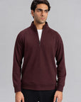 MEN QUARTER ZIP-DOUBLE KNIT