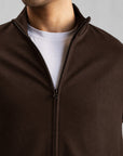 ZIPPER JACKET-DOUBLE KNIT