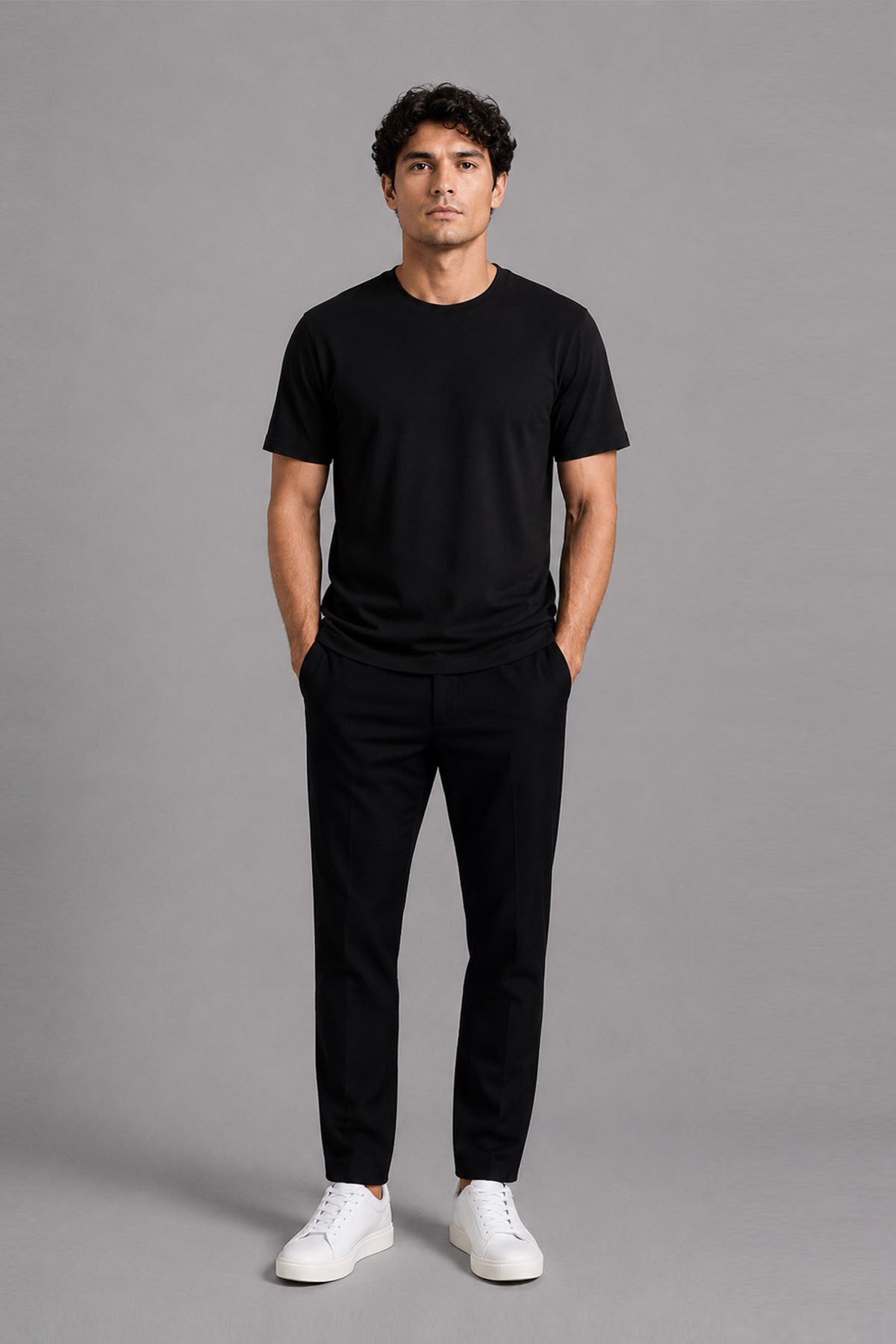 T-SHIRT CREW NECK SUPIMA COTTON