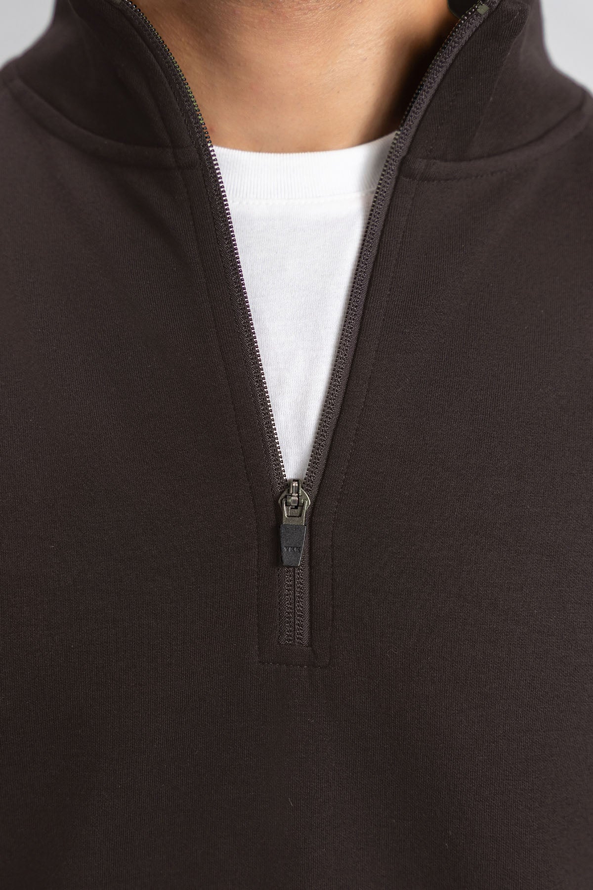 MEN QUARTER ZIP-DOUBLE KNIT