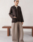 SOFT KNIT ZIPPER