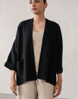LIGHTWEIGHT OPEN CARDIGAN