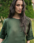 OVERSIZED SHIRT- 100% LINEN